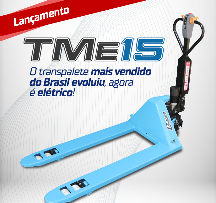 Paletrans - TMe15 Transpalete Elétrico